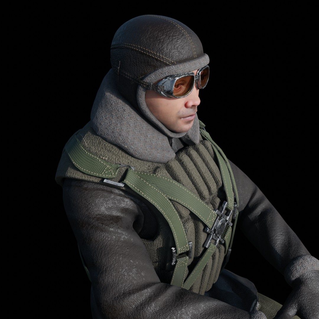 WWII Japanese pilot preview image 2
